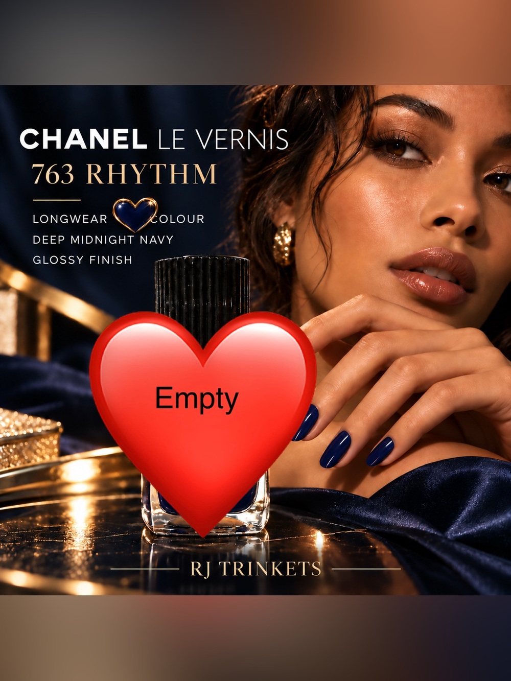 CHANEL le vernos 763 rhythm - empty